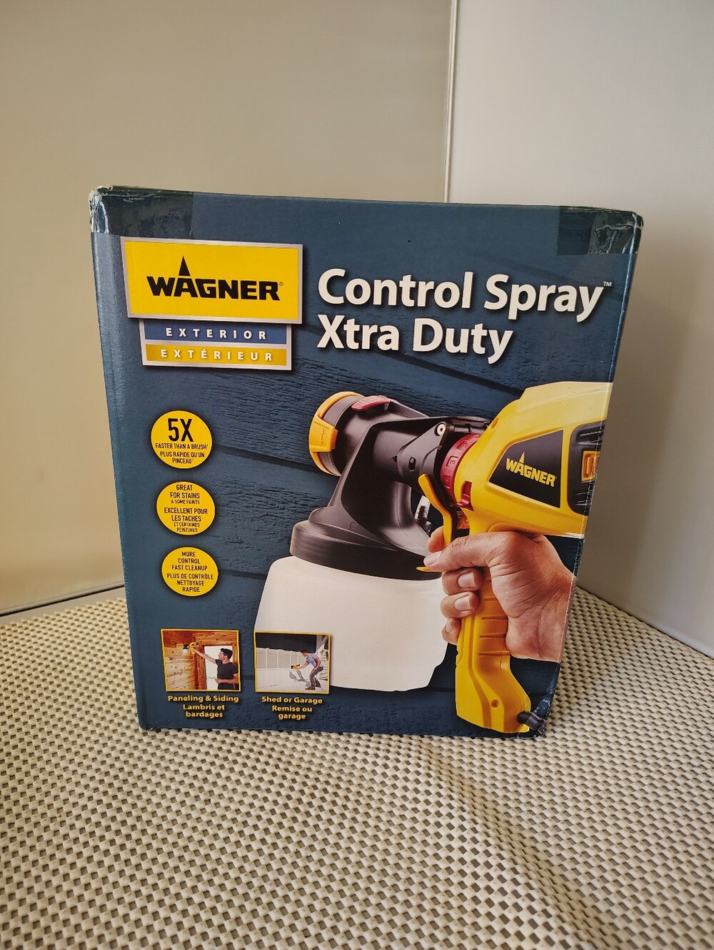 Wagner Control Spray Model 0520112 Xtra Duty Hvlp Stain Sprayer 1.5 Quart Cup